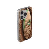 Surf-Inspired Flexi Case - Ocean Art for Beach Lovers