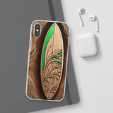 Surf-Inspired Flexi Case - Ocean Art for Beach Lovers