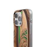 Surf-Inspired Flexi Case - Ocean Art for Beach Lovers