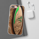 Surf-Inspired Flexi Case - Ocean Art for Beach Lovers