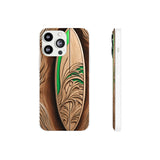 Surf-Inspired Flexi Case - Ocean Art for Beach Lovers