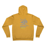 WAVERIDER COFFEE COMPANY CUSTOM DESIGNED LOGO ATTACK SPONGE FLEECE PULLOVER HOODIE