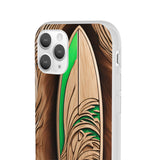 Surf-Inspired Flexi Case - Ocean Art for Beach Lovers