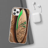 Surf-Inspired Flexi Case - Ocean Art for Beach Lovers