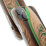 Surf-Inspired Flexi Case - Ocean Art for Beach Lovers