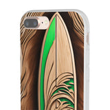 Surf-Inspired Flexi Case - Ocean Art for Beach Lovers