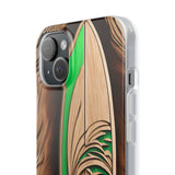 Surf-Inspired Flexi Case - Ocean Art for Beach Lovers