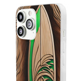 Surf-Inspired Flexi Case - Ocean Art for Beach Lovers