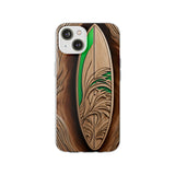 Surf-Inspired Flexi Case - Ocean Art for Beach Lovers