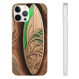 Surf-Inspired Flexi Case - Ocean Art for Beach Lovers