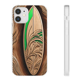Surf-Inspired Flexi Case - Ocean Art for Beach Lovers