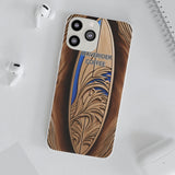 Surf-Inspired Flexi Cases for Coffee Lovers | Waverider Design, Beach Vibes, Gift for Surfers, Phone Accessory, Coastal Decor