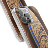 Surf-Inspired Flexi Cases for Coffee Lovers | Waverider Design, Beach Vibes, Gift for Surfers, Phone Accessory, Coastal Decor