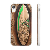 Surf-Inspired Flexi Case - Ocean Art for Beach Lovers