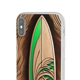 Surf-Inspired Flexi Case - Ocean Art for Beach Lovers