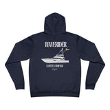 Enjoy the exciting new Waverider Coffee Company Big Tuna Fishing Tournament Sponge Fleece Pullover Hoodie