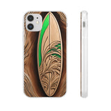 Surf-Inspired Flexi Case - Ocean Art for Beach Lovers