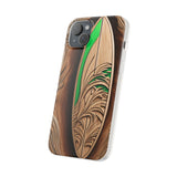 Surf-Inspired Flexi Case - Ocean Art for Beach Lovers