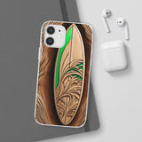 Surf-Inspired Flexi Case - Ocean Art for Beach Lovers