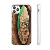 Surf-Inspired Flexi Case - Ocean Art for Beach Lovers