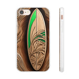 Surf-Inspired Flexi Case - Ocean Art for Beach Lovers