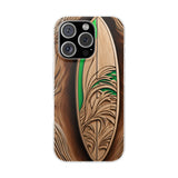 Surf-Inspired Flexi Case - Ocean Art for Beach Lovers