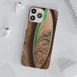Surf-Inspired Flexi Case - Ocean Art for Beach Lovers