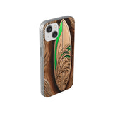 Surf-Inspired Flexi Case - Ocean Art for Beach Lovers