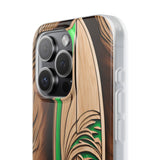 Surf-Inspired Flexi Case - Ocean Art for Beach Lovers