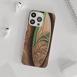 Surf-Inspired Flexi Case - Ocean Art for Beach Lovers