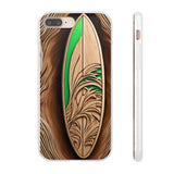 Surf-Inspired Flexi Case - Ocean Art for Beach Lovers