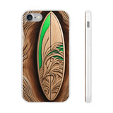 Surf-Inspired Flexi Case - Ocean Art for Beach Lovers