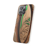 Surf-Inspired Flexi Case - Ocean Art for Beach Lovers