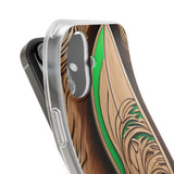 Surf-Inspired Flexi Case - Ocean Art for Beach Lovers