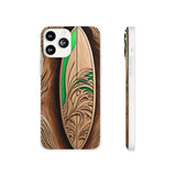 Surf-Inspired Flexi Case - Ocean Art for Beach Lovers