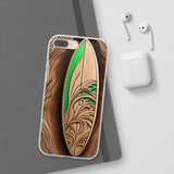 Surf-Inspired Flexi Case - Ocean Art for Beach Lovers