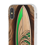 Surf-Inspired Flexi Case - Ocean Art for Beach Lovers