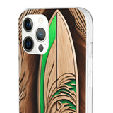 Surf-Inspired Flexi Case - Ocean Art for Beach Lovers