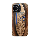 Surf-Inspired Flexi Cases for Coffee Lovers | Waverider Design, Beach Vibes, Gift for Surfers, Phone Accessory, Coastal Decor