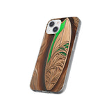 Surf-Inspired Flexi Case - Ocean Art for Beach Lovers