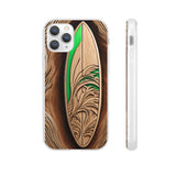 Surf-Inspired Flexi Case - Ocean Art for Beach Lovers