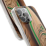 Surf-Inspired Flexi Case - Ocean Art for Beach Lovers