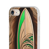 Surf-Inspired Flexi Case - Ocean Art for Beach Lovers