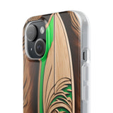 Surf-Inspired Flexi Case - Ocean Art for Beach Lovers