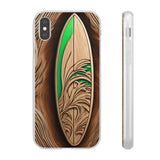 Surf-Inspired Flexi Case - Ocean Art for Beach Lovers