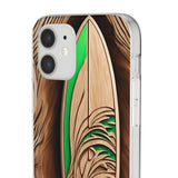 Surf-Inspired Flexi Case - Ocean Art for Beach Lovers