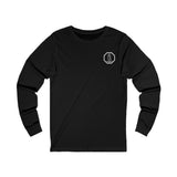 Custom Waverider Coffee Company Wood Surfboard Art Logo Designed Jersey Long Sleeve Tee
