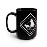 Stylish Cowboy-Themed Waverider Coffee Company Coffee Mug - 15oz