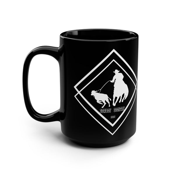 Stylish Cowboy-Themed Waverider Coffee Company Coffee Mug - 15oz