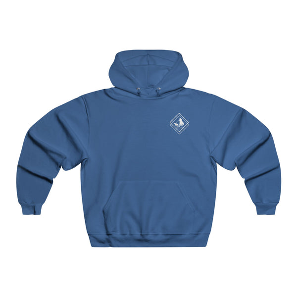 Cowboy Country Men's Hooded Sweatshirt - Waverider Coffee Company Design, Rodeo Western Wear Gift, Rancher Apparel, Cowboy Outfit, Country